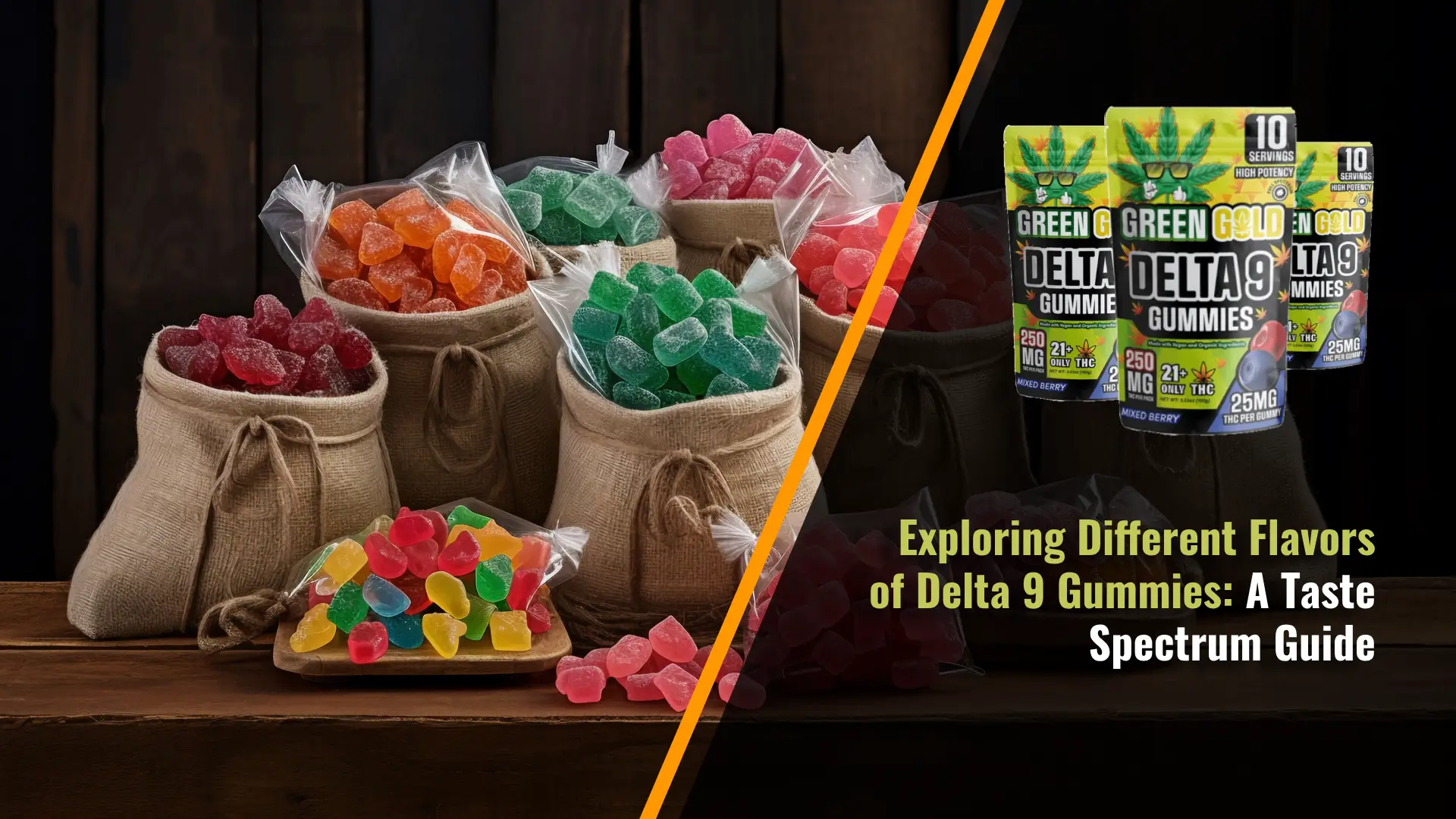 Exploring Different Flavors of Delta 9 Gummies: A Taste Spectrum Guide